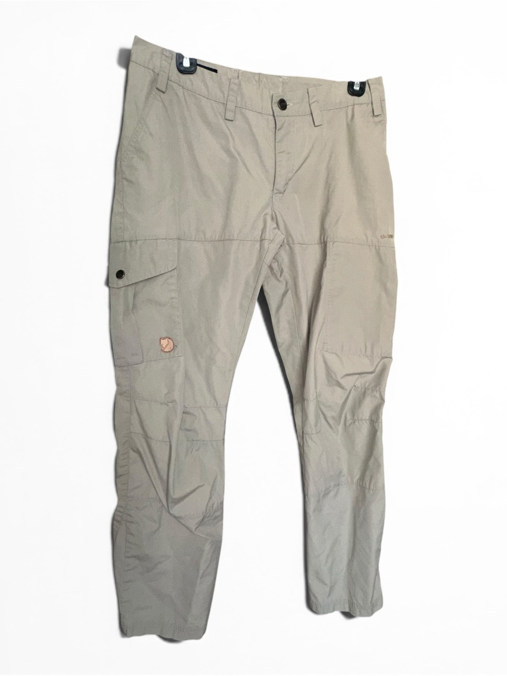 Fjallraven Women’s G-1000 US size 6-8 Light Beige Cargo Trousers